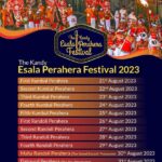 The Kandy, Sri Lanka Esala Perahera Festival 2023